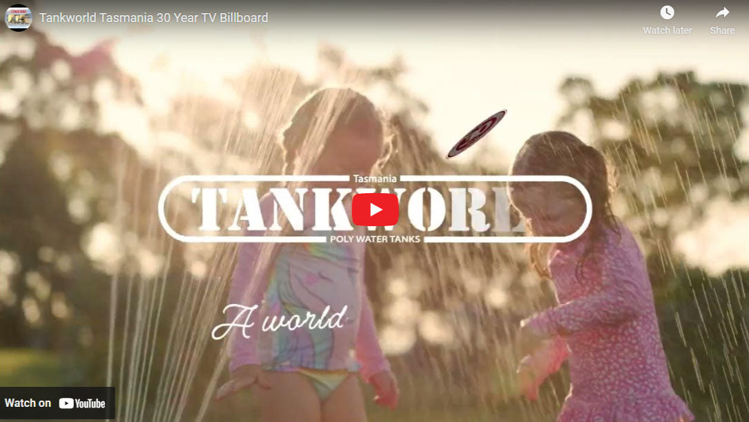 Load video: Tankworld Tasmania 30 Year Television Commercial Generic