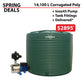 14,100 Litre Corrugated Poly Water Tank & Inox45 SPRING DEAL