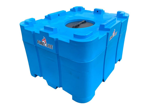 900L Cube Water Cartage Tank - Blue – Tankworld Tasmania